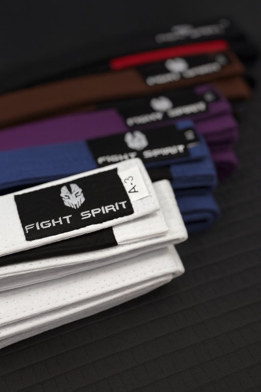 Fight Spirit BJJ Belt wit volwassenen