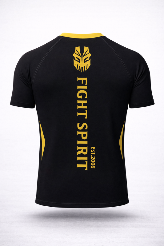 BJJ Rashguard detail compressie stof