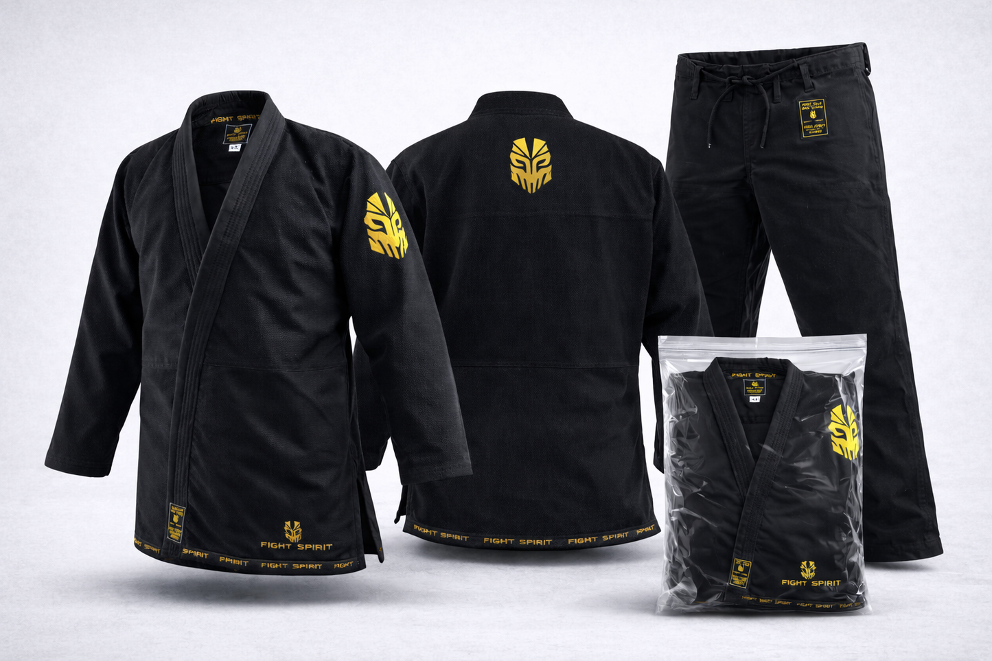 Fight Spirit BJJ Gi achteraanzicht